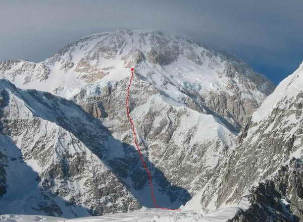 Нов маршрут по Югозападната стена на Маккинли