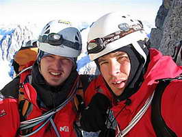 “Приятно пътуване” по северната стена Ле Дроат