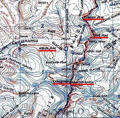 Словенци в масива на Кангчендзьонга