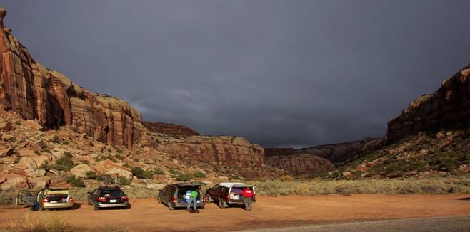 Катерене по цепки в Юта, САЩ