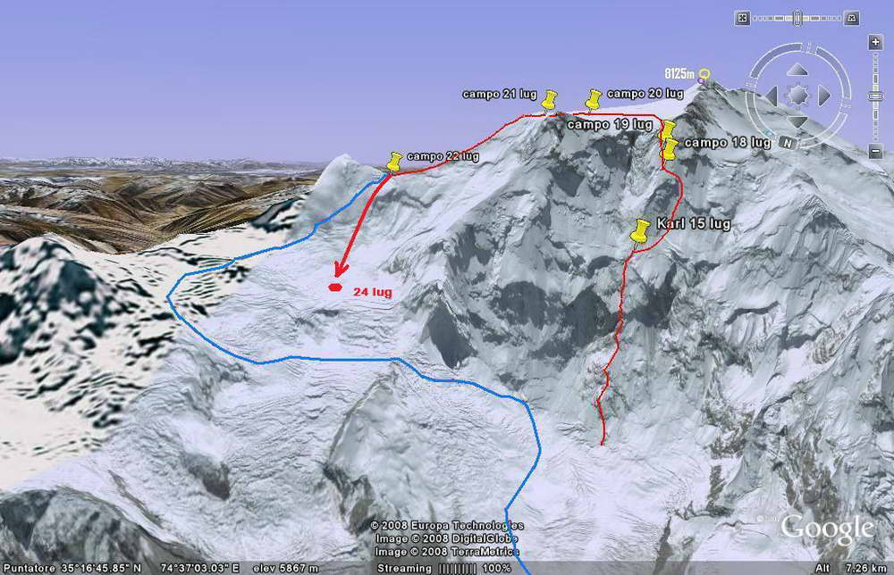 Нанга Парбат – хронология на десетдневната одисея 