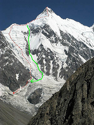 Първо изкачване на Бека Бракаи Чок