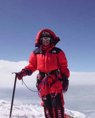 Британка на Манаслу