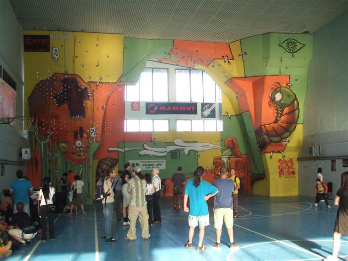 Изкуствена стена за катерене в гр. Стара Загора