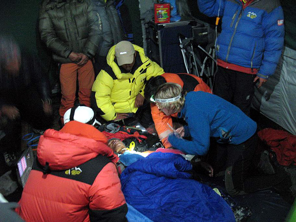 Лавина на Чо Ойю