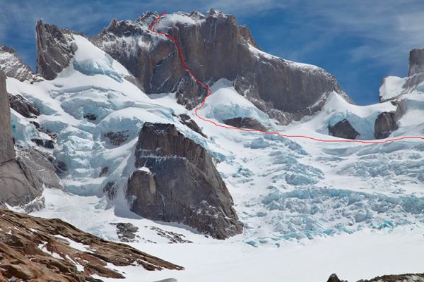 По “East Face Route” на Серо Пиерджорджо
