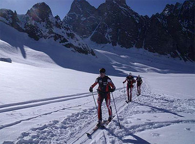 Космическо време от Шамони до Цермат