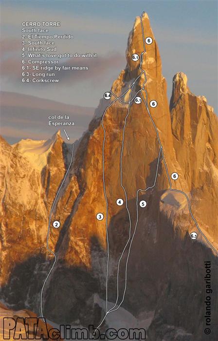 Серо Торе: "Compressor route" изкачен с "чисти средства"