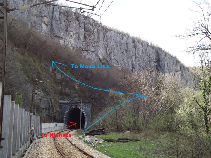 Катерачните обекти около Дряновския манастир