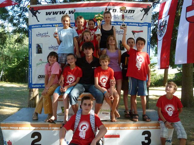 Петцен 2012 - отлично представяне на нашите млади катерачи