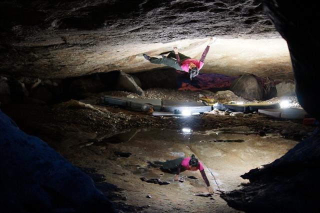 Първата жена с боулдър V14 (8B+)