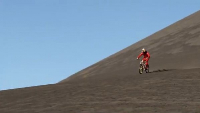 Опит за световен рекорд за скорост с MTB