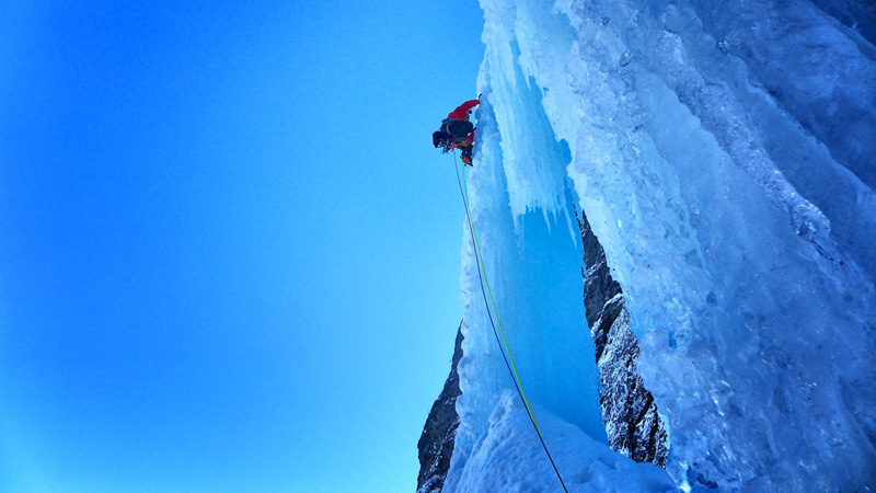 1300 метра лед в Норвегия
