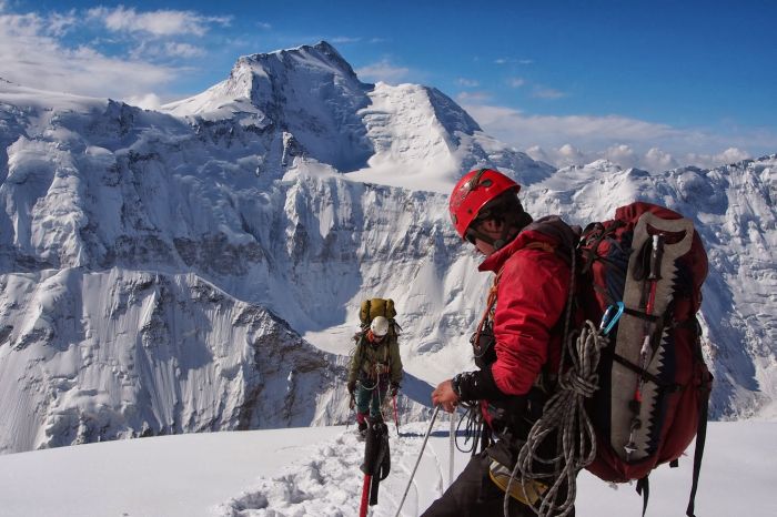 Мегапанорама на пик Исмоил Самони – най-високият в Таджикистан