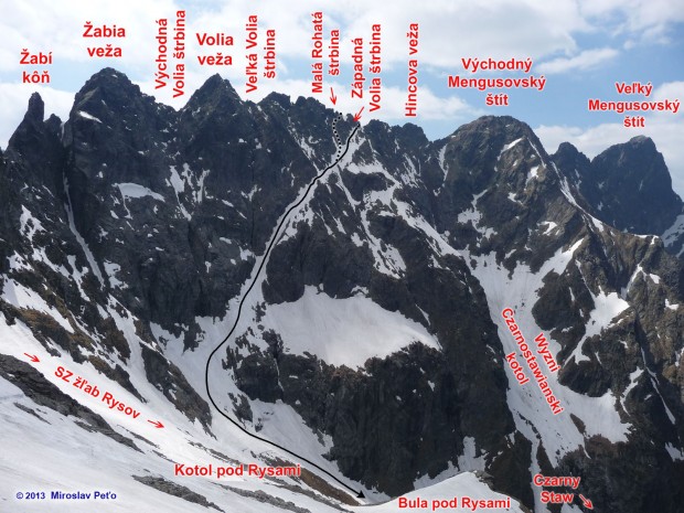 Растислав Петьо направи едно от най-трудните спускания в Татрите