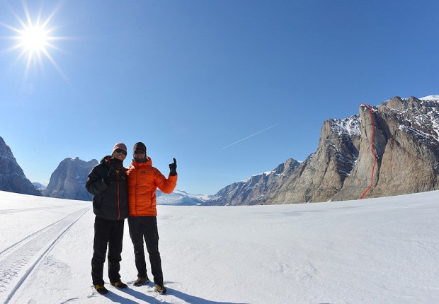 “New Dog Old Tricks” (VI, 5.11, C3+) – премиерна линия на Бафинова Земя