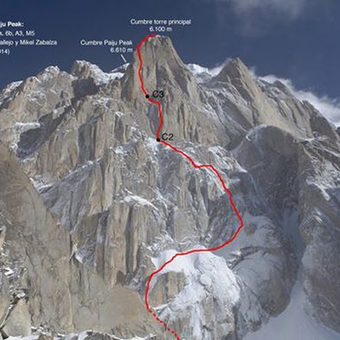 1000 премиерни метра по южната стена на Пайю