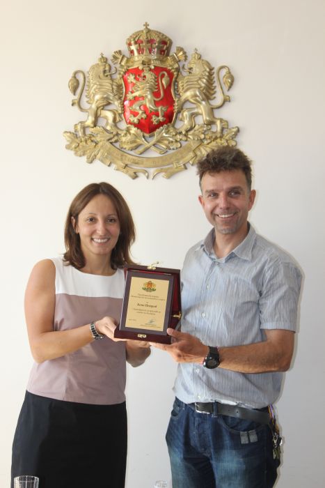 “Вие сте един достоен българин, на когото искам да стисна ръкатa”