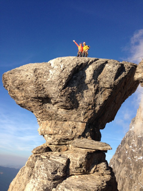 “Eiger Dreams” – Саша Диджулиън и Карло Траверси изкатериха “Magic Mushroom”