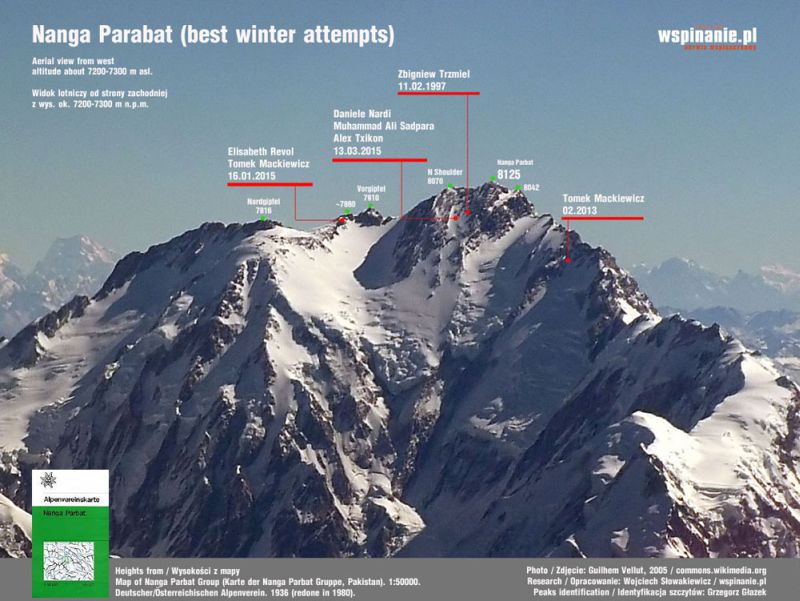 Силен екип ще направи зимен опит на Нанга Парбат