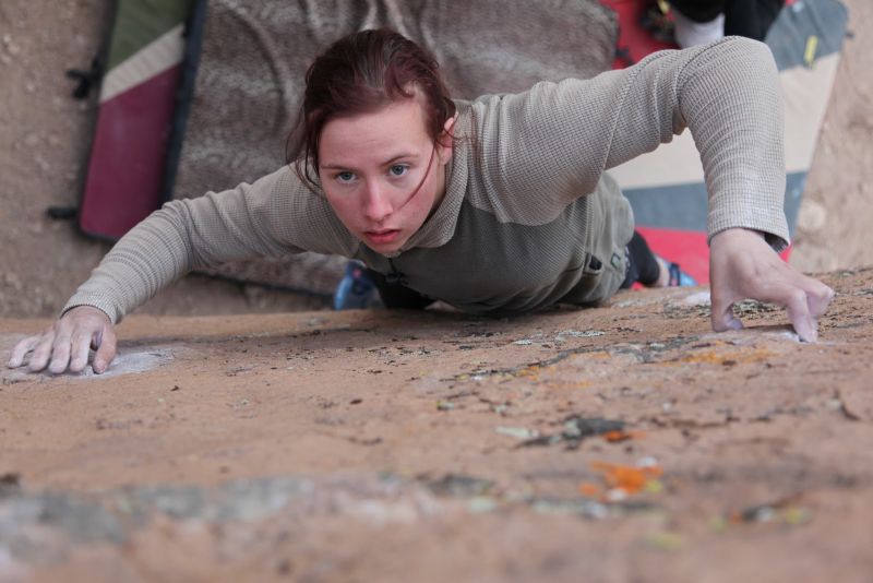 Изабел Фас – американката, която “измисля” боулдър проблеми