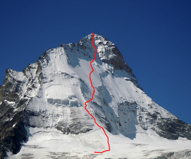  Едмон Жойоза направи първо спускане със ски по северната стена на Дан Бланш