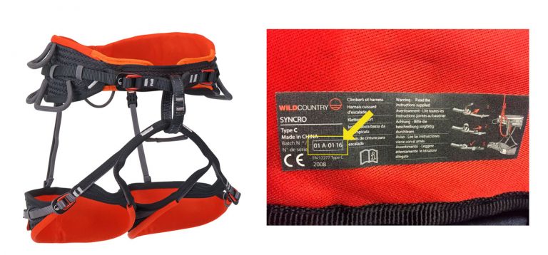 Част от седалките “Wild Country Syncro Harness” подлежат на смяна