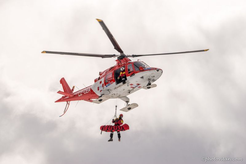 Красимир Стоянов и Виктор Варошкин за хеликоптерното спасяване в България