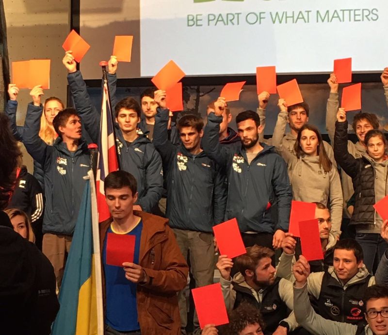 Тежък конфликт в Международната федерация по спортно катерене