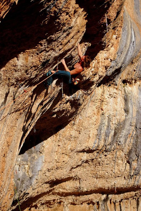 Флоранс Пине – без проблеми по “La tournée du patron” (8c+) в Сен Леже