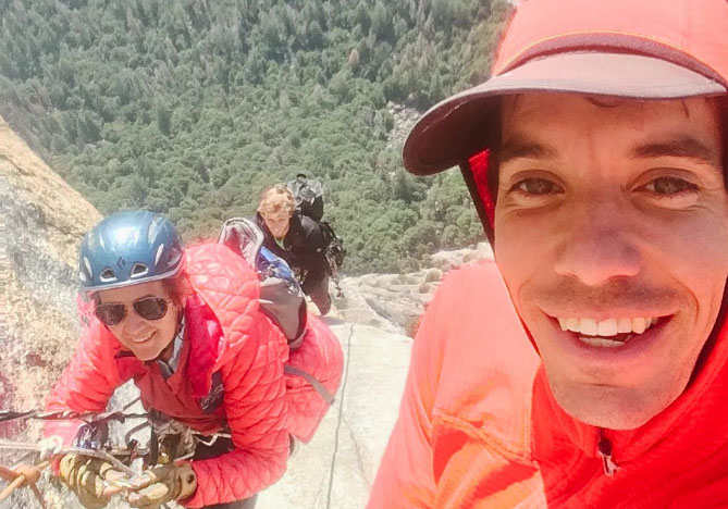 Алекс Хонълд изкатери Ел Кап в свръзка с майка си