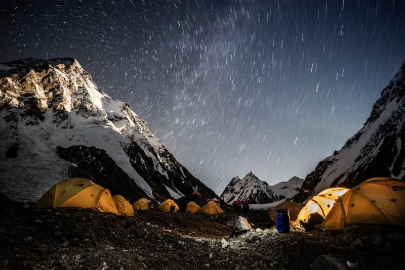 Керванът стигна до подножието на К-2