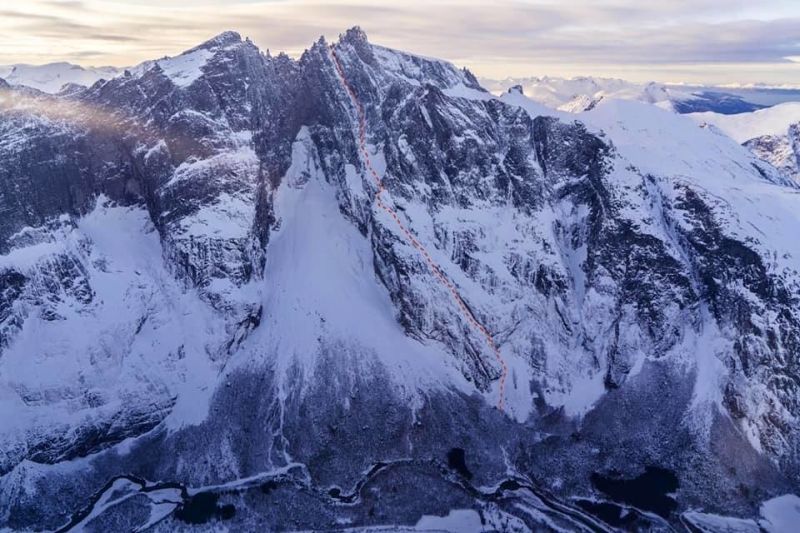 Килиан Хорнет – със ски по маршрута “Fiva”!