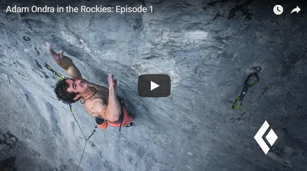 Адам Ондра в Канада - видео, част 1