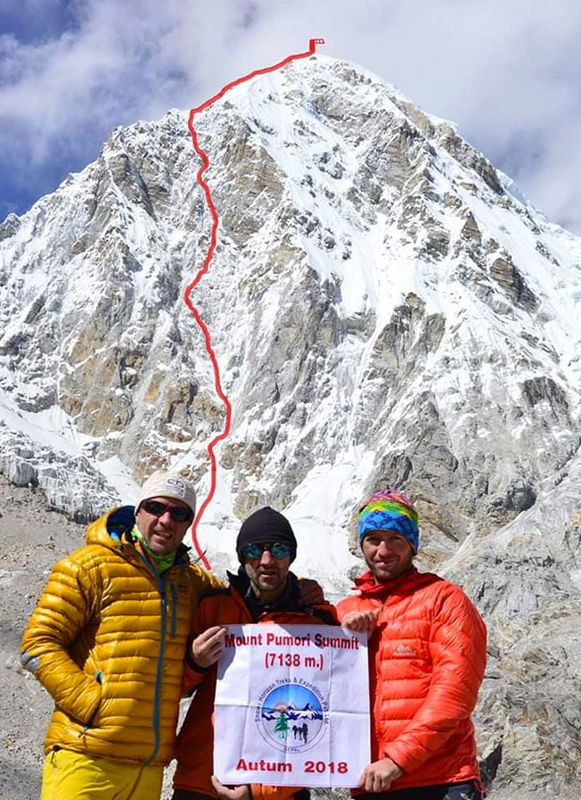 Нов маршрут на Пумори