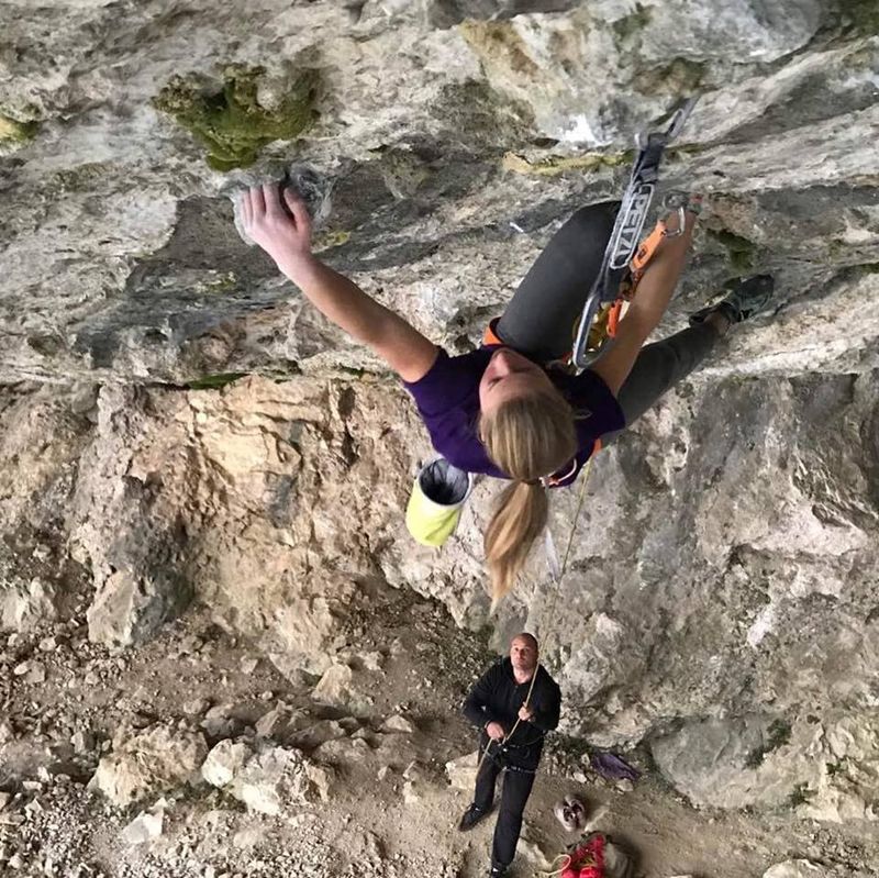 Алекс Тоткова изкатери 4x4, първо женско 8b+ в България