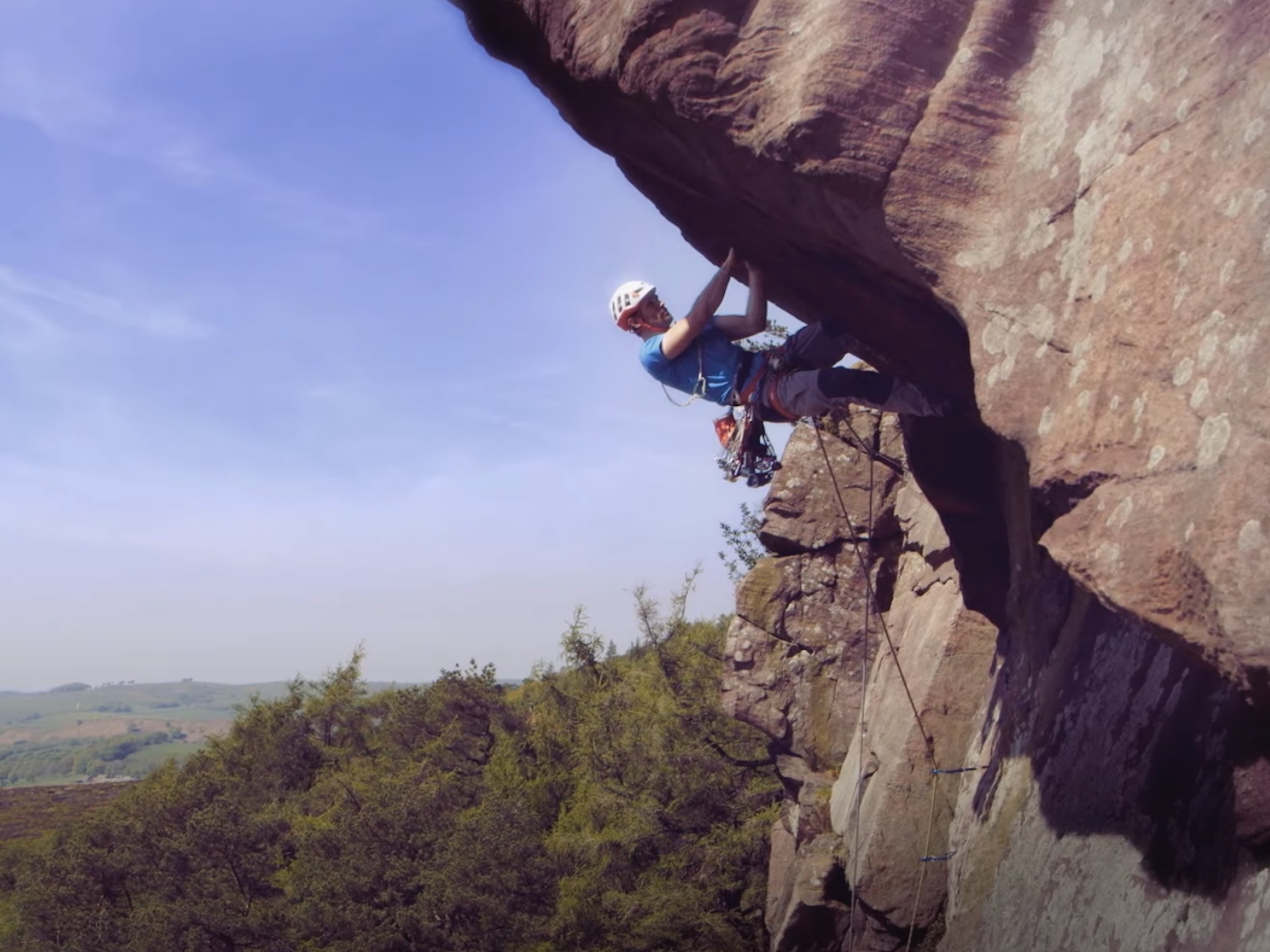 Незрящият Джеси Дафтън изкатери 6b трад 