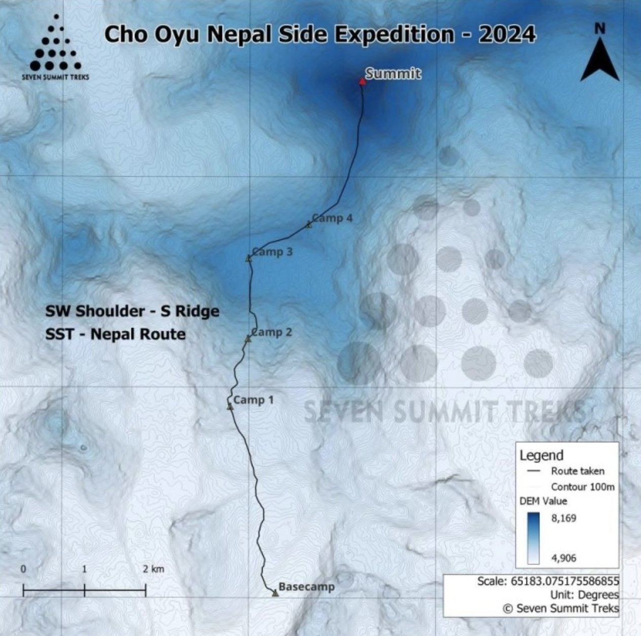 Нов маршрут на Чо Ойю