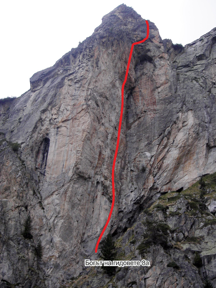 Мечката и Роската с първо свободно на „Богът на гидовете“ 8а, 130 м