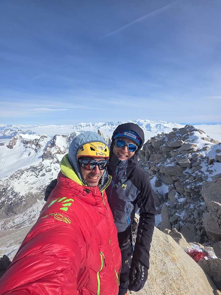 Първо зимно по „Касарото“, на Фиц Рой